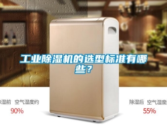 企業(yè)新聞工業(yè)除濕機的選型標準有哪些？