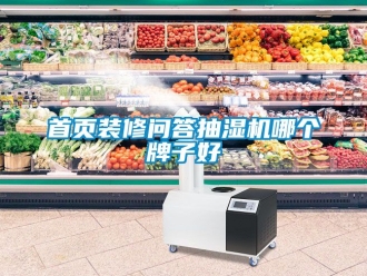 企業(yè)新聞首頁(yè)裝修問(wèn)答抽濕機(jī)哪個(gè)牌子好