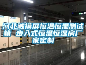 知識百科河北觸摸屏恒溫恒濕測試箱 步入式恒溫恒濕房廠家定制