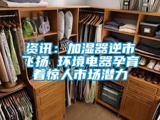知識百科資訊：加濕器逆市飛揚 環(huán)境電器孕育著驚人市場潛力