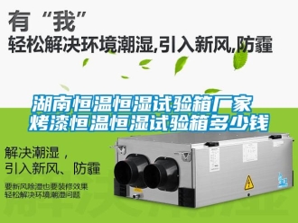 知識百科湖南恒溫恒濕試驗箱廠家 烤漆恒溫恒濕試驗箱多少錢