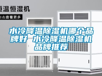 企業(yè)新聞水冷降溫除濕機哪個品牌好 水冷降溫除濕機品牌推薦