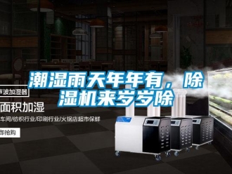 企業新聞潮濕雨天年年有，除濕機來歲歲除
