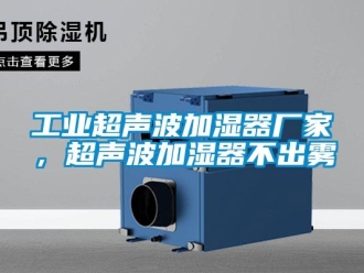 企業(yè)新聞工業(yè)超聲波加濕器廠家，超聲波加濕器不出霧