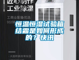 知識百科恒溫恒濕試驗箱結(jié)霜是如何形成的？快訊