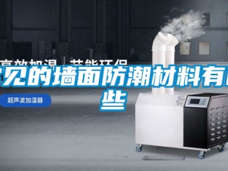 企業(yè)新聞常見的墻面防潮材料有哪些