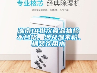 企業(yè)新聞湖南14批次食品抽檢不合格，涉及濕米粉、桶裝飲用水