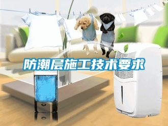 常見問題防潮層施工技術(shù)要求