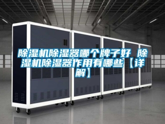 企業(yè)新聞除濕機(jī)除濕器哪個(gè)牌子好 除濕機(jī)除濕器作用有哪些【詳解】