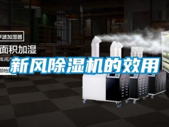 常見問題新風(fēng)除濕機的效用