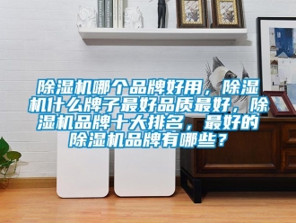 企業新聞除濕機哪個品牌好用，除濕機什么牌子最好品質最好，除濕機品牌十大排名，最好的除濕機品牌有哪些？