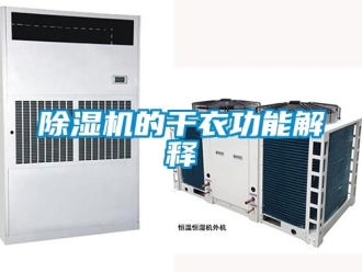 企業新聞除濕機的干衣功能解釋