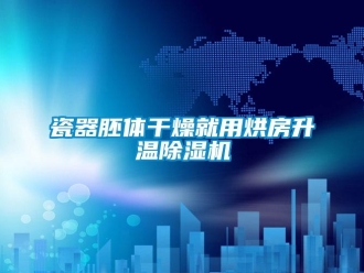 企業新聞瓷器胚體干燥就用烘房升溫除濕機