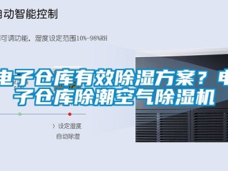 企業(yè)新聞電子倉庫有效除濕方案？電子倉庫除潮空氣除濕機(jī)