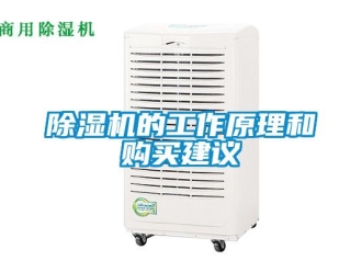 企業(yè)新聞除濕機(jī)的工作原理和購(gòu)買(mǎi)建議