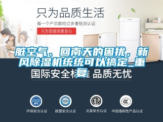 常見問題臟空氣、回南天的困擾，新風除濕機統統可以搞定_重復