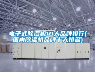 企業新聞電子式除濕機10大品牌排行(國內除濕機品牌十大排名)