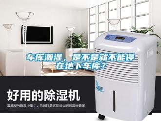 企業新聞車庫潮濕，是不是就不能停在地下車庫？