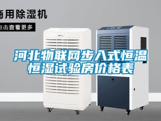 知識百科河北物聯網步入式恒溫恒濕試驗房價格表
