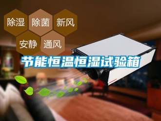 知識百科節(jié)能恒溫恒濕試驗箱