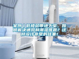 企業新聞案例丨低樓層帶地下室，如何解決通風和潮濕難題？這樣設計非常的哇塞！