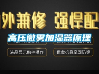企業(yè)新聞高壓微霧加濕器原理