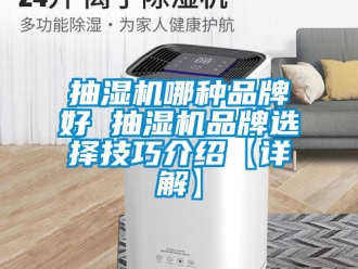 企業(yè)新聞抽濕機(jī)哪種品牌好 抽濕機(jī)品牌選擇技巧介紹【詳解】