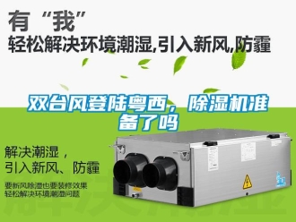 常見問題雙臺風登陸粵西，除濕機準備了嗎