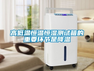 知識(shí)百科高低溫恒溫恒濕測(cè)試箱的重要環(huán)節(jié)是降溫