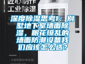 企業(yè)新聞深度除濕思考1：別墅地下室墻面除濕，眼花繚亂的墻面防潮設(shè)備我們應(yīng)該怎么選？