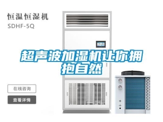 企業(yè)新聞超聲波加濕機讓你擁抱自然