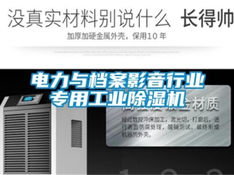 企業新聞電力與檔案影音行業專用工業除濕機