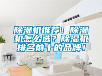 企業新聞除濕機推薦！除濕機怎么選？除濕機排名前十的品牌！