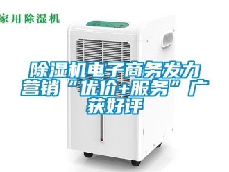 企業(yè)新聞除濕機(jī)電子商務(wù)發(fā)力營銷“優(yōu)價(jià)+服務(wù)”廣獲好評(píng)