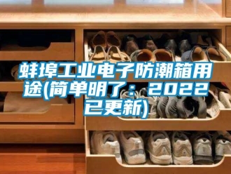 企業新聞蚌埠工業電子防潮箱用途(簡單明了：2022已更新)