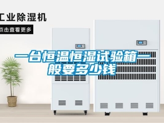 知識(shí)百科一臺(tái)恒溫恒濕試驗(yàn)箱一般要多少錢