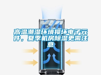 企業新聞高溫潮濕環境損壞電子元件，夏季機房除濕更需注意