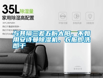 企業新聞與其隔三差五盼太陽，不如用安詩曼除濕機，衣服即洗即干