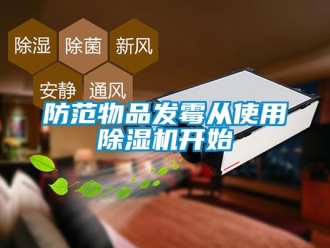 企業新聞防范物品發霉從使用除濕機開始