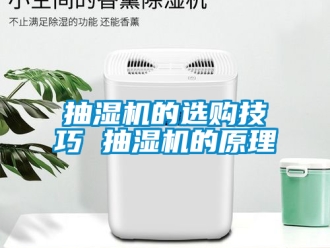 企業新聞抽濕機的選購技巧 抽濕機的原理