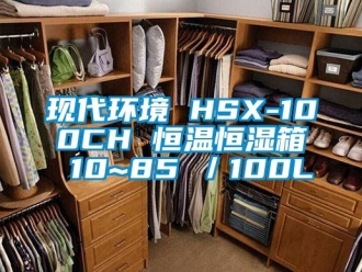 知識(shí)百科現(xiàn)代環(huán)境 HSX-100CH 恒溫恒濕箱 10~85℃／100L