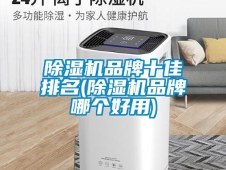 企業(yè)新聞除濕機品牌十佳排名(除濕機品牌哪個好用)