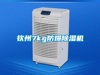 企業(yè)新聞欽州7kg防爆除濕機