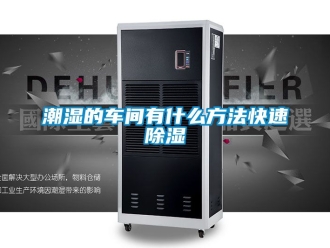企業新聞潮濕的車間有什么方法快速除濕