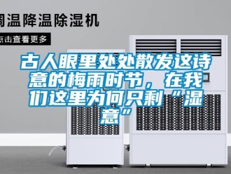 企業(yè)新聞古人眼里處處散發(fā)這詩意的梅雨時(shí)節(jié)，在我們這里為何只剩“濕意”