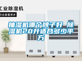 企業(yè)新聞抽濕機(jī)哪個(gè)牌子好 除濕機(jī)20升適合多少平方