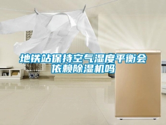 常見問題地鐵站保持空氣濕度平衡會依賴除濕機嗎