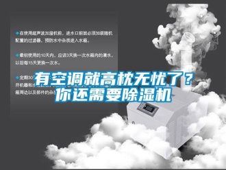 知識百科有空調就高枕無憂了？你還需要除濕機