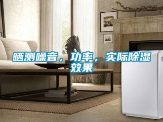 知識百科曬測噪音，功率，實際除濕效果