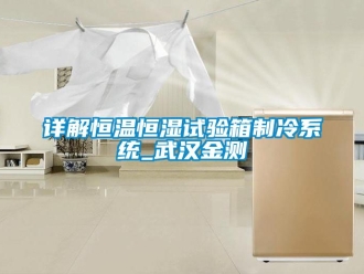 知識百科詳解恒溫恒濕試驗箱制冷系統_武漢金測